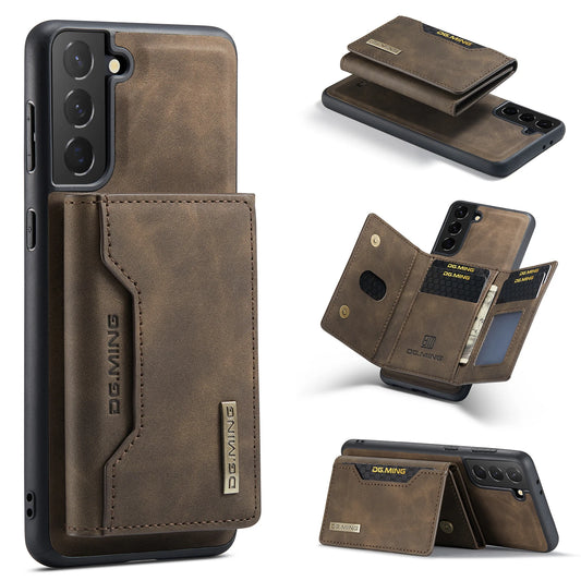 Magnetic Wallet Case for Samsung with 8 Card Slots and Kickstand