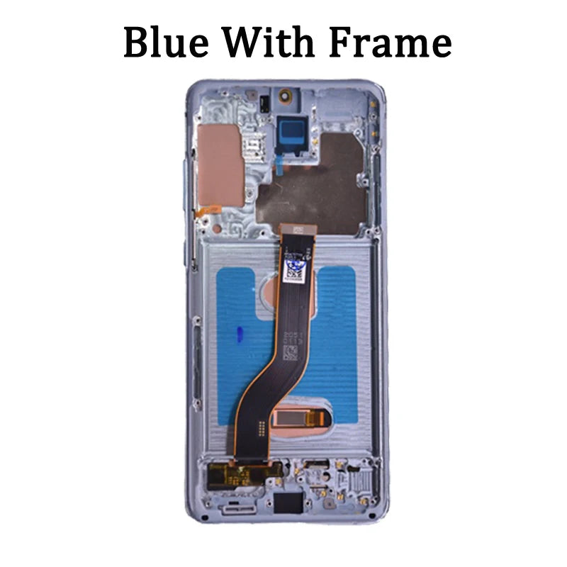 LCD Display Touch Screen With Frame For Samsung s20+