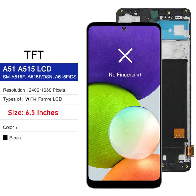 For Samsung Galaxy A51 LCD Display Touch Screen Digitizer Assembly - My Store