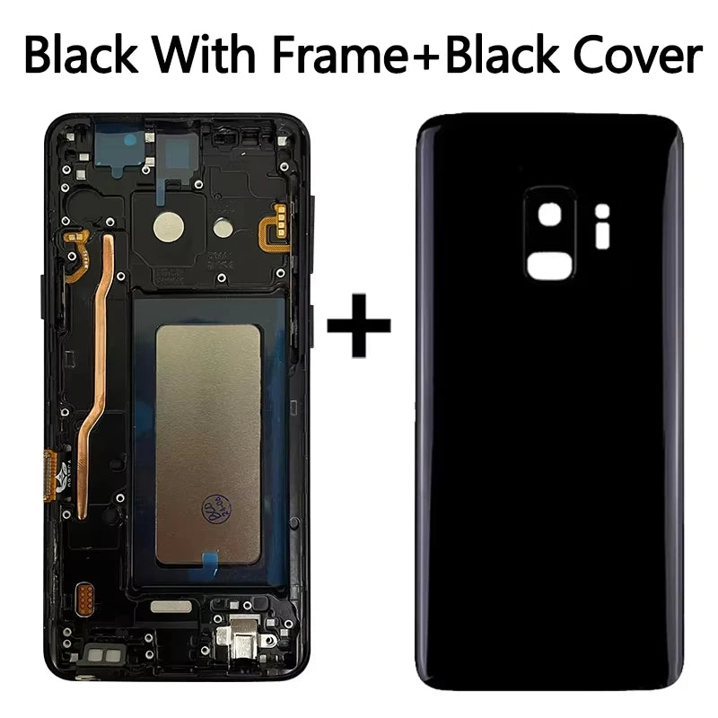 Complete screen repair kit for Samsung S8/S9 with LCD display and touch digitizer for an easy, high-quality fix