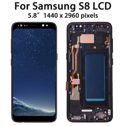 High-quality Samsung S9 LCD display and touch digitizer kit for seamless replacement and easy installation.