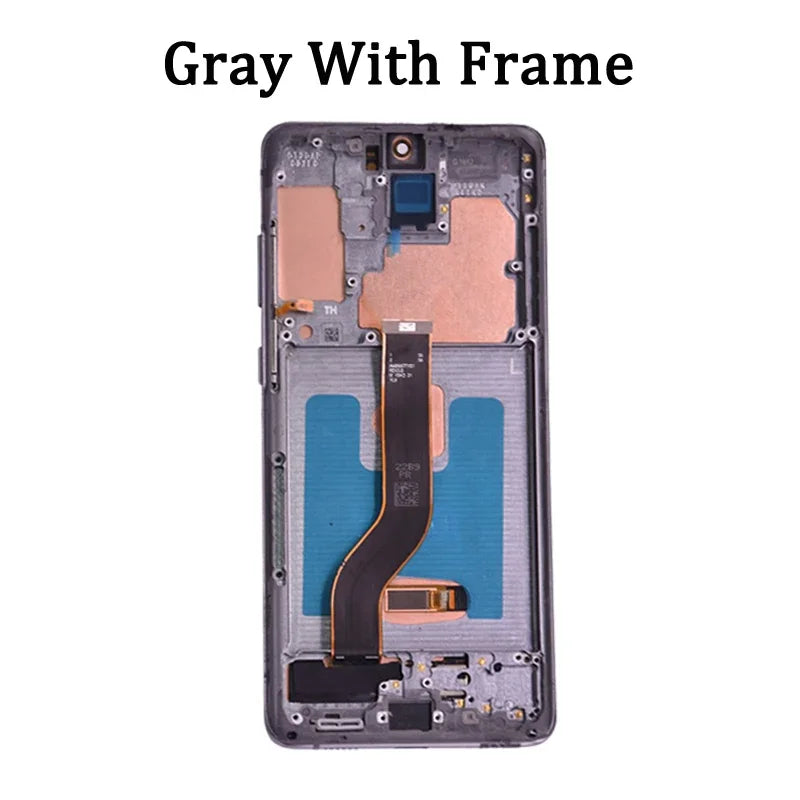 LCD Display Touch Screen With Frame For Samsung s20+