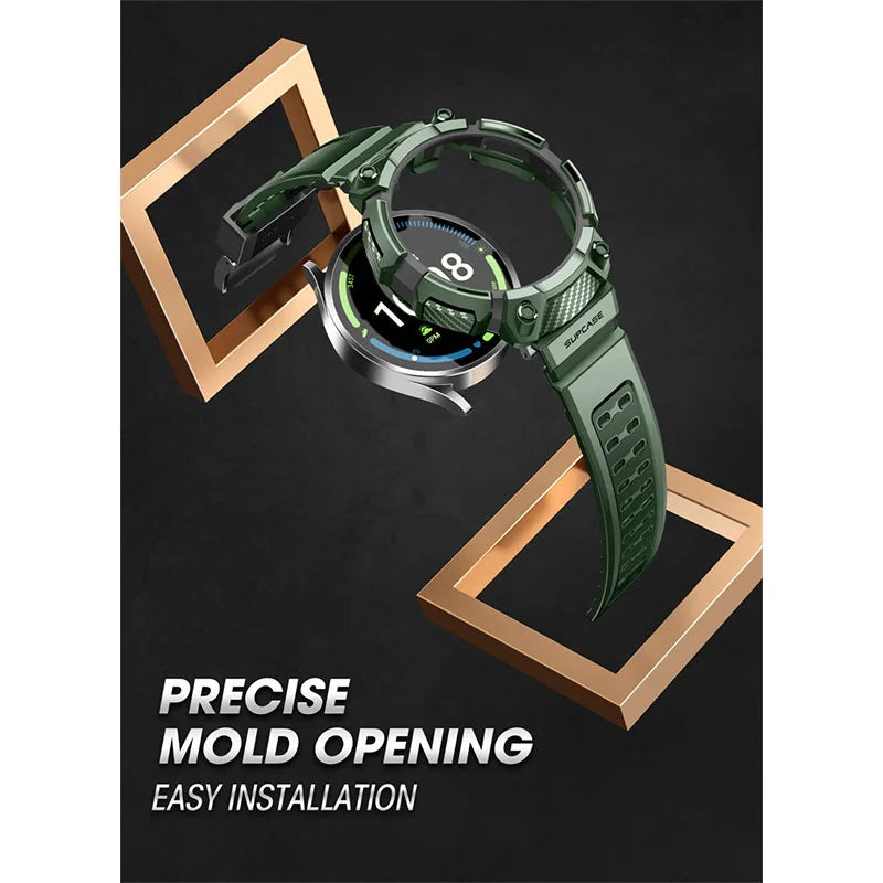 Protective Case with Strap Bands For Samsung Galaxy Watch 5 Pro Case 45mm - My Store